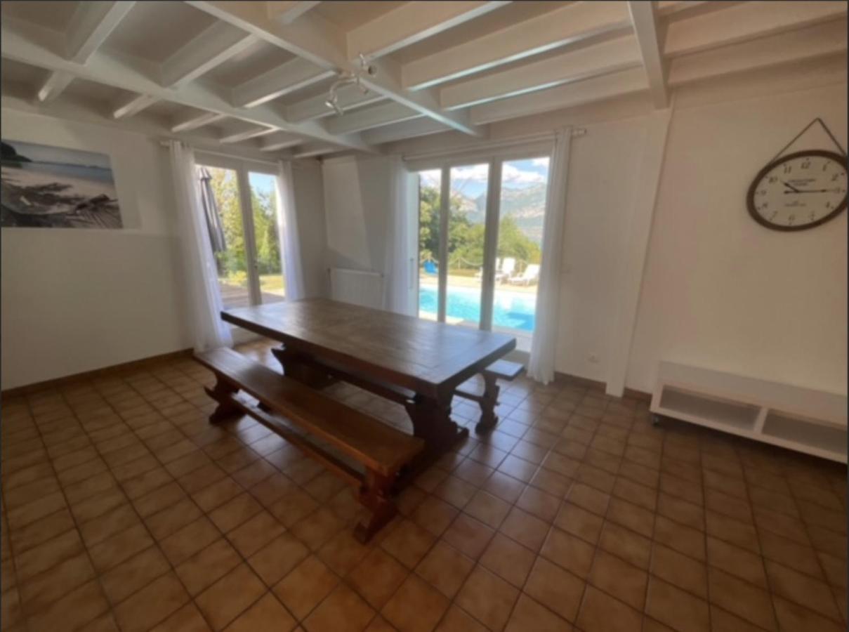 Villa Avec Piscine, Vue Lac Et Montagne Sévrier Zewnętrze zdjęcie